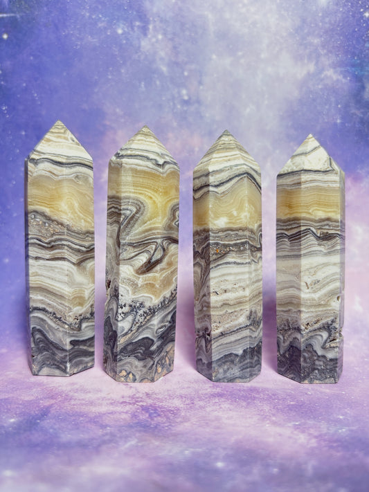 Banded Calcite Tower