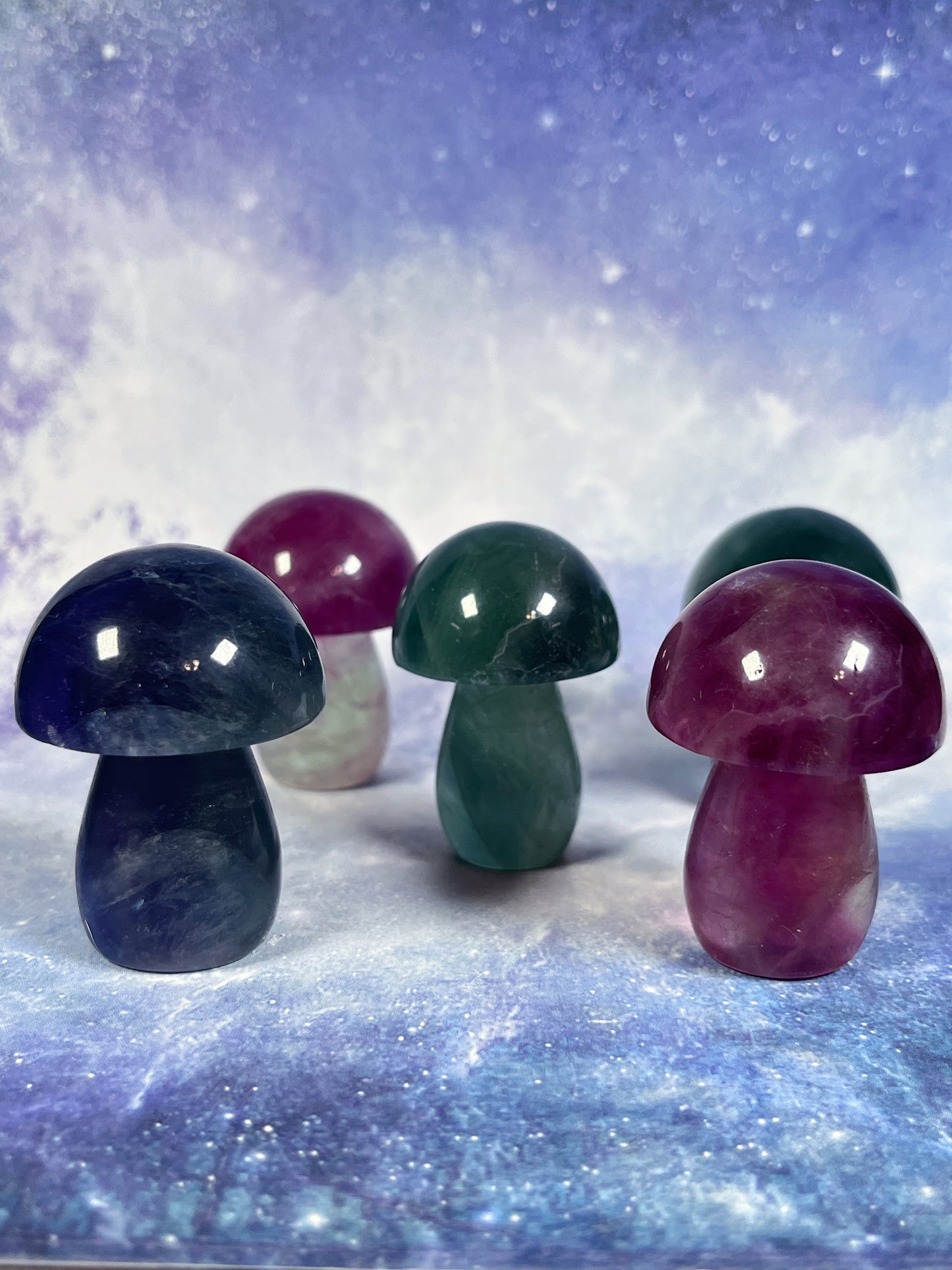 Fluorite Mushroom