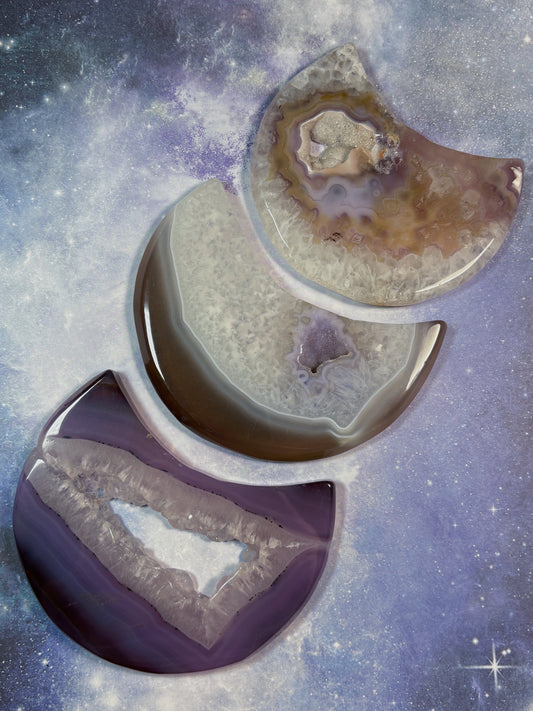 Purple Agate Moon