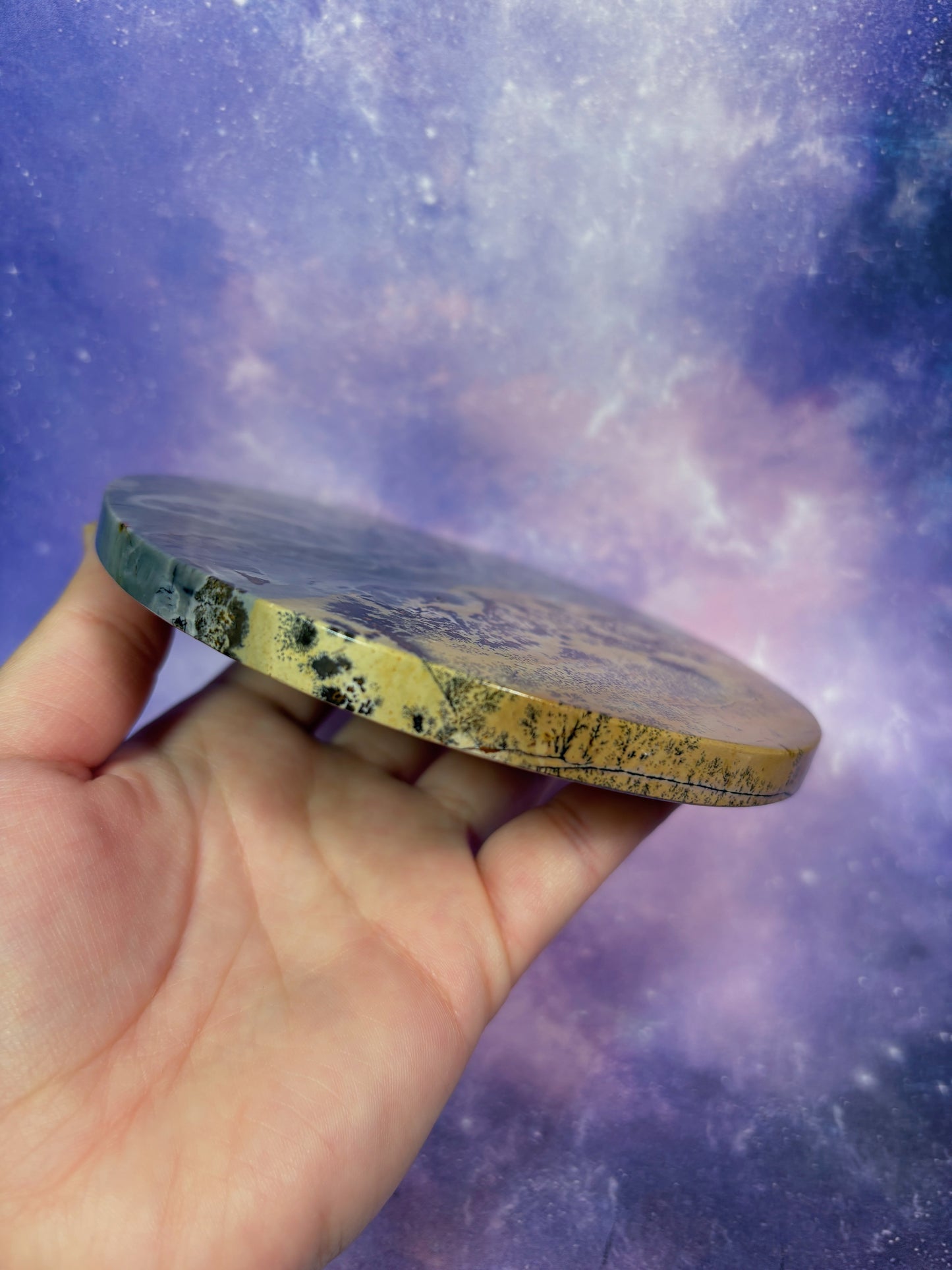 Round Picture Jasper Slab