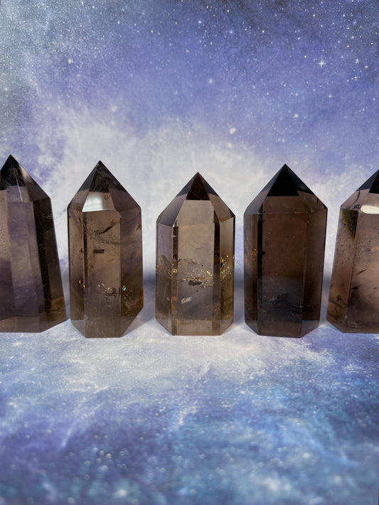Smokey Quartz Tower