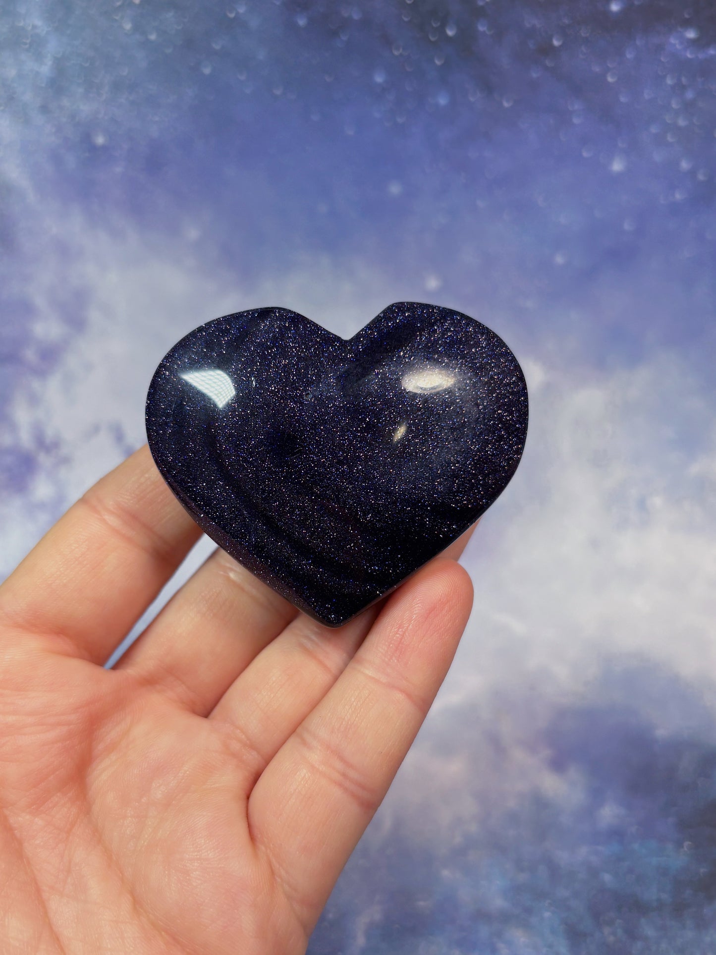 Blue Sandstone Heart