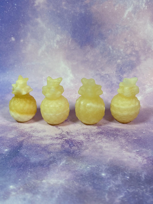 Yellow Calcite Pineapple