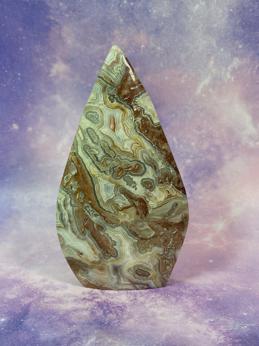 Mexican Crazy Lace Agate Flame