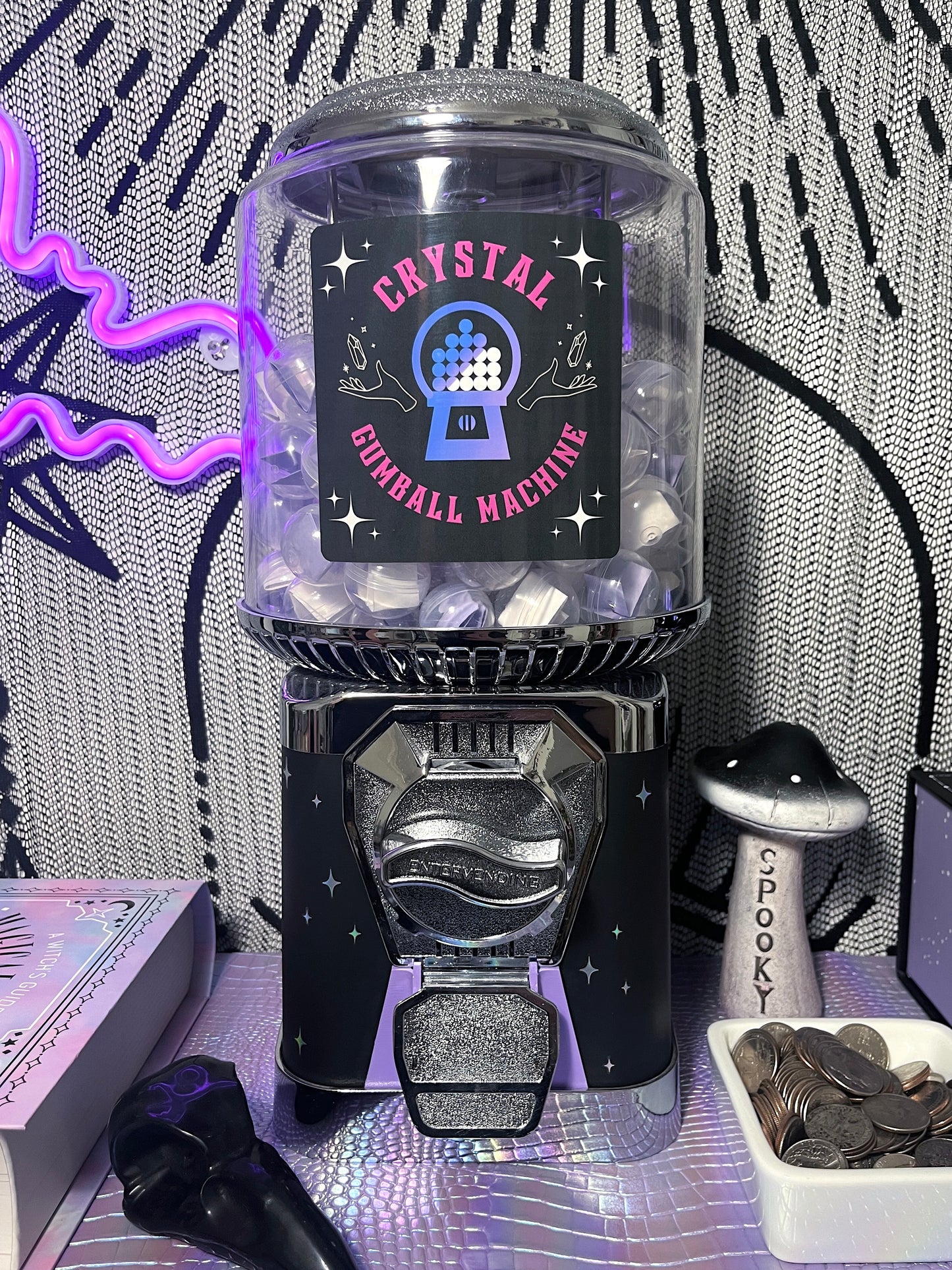 Mystery Crystal Gumball Machine