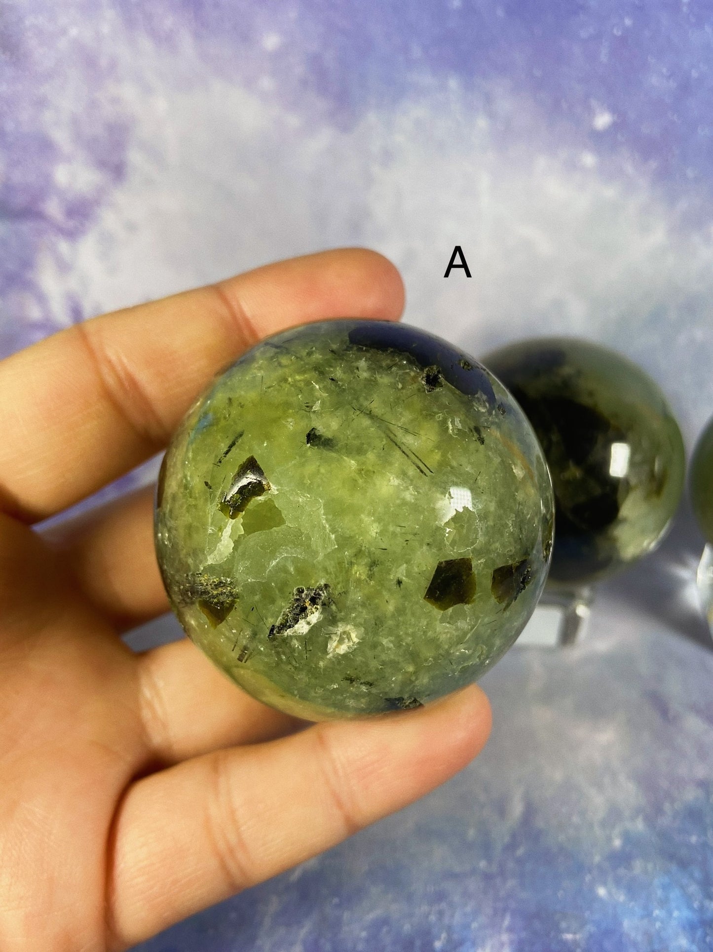 Prehnite Sphere