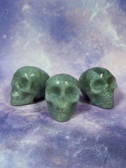 Labradorite Skull