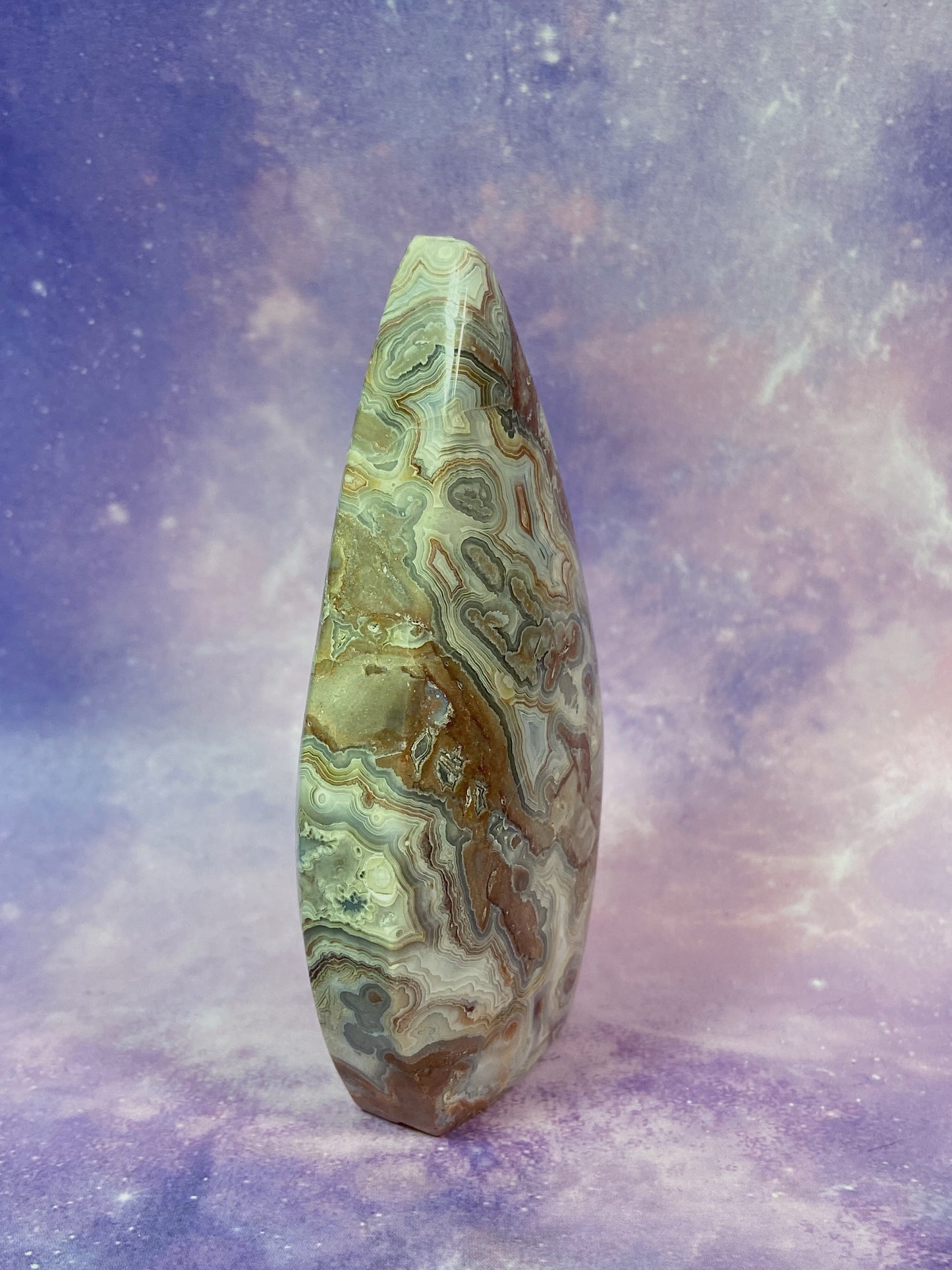 Mexican Crazy Lace Agate Flame