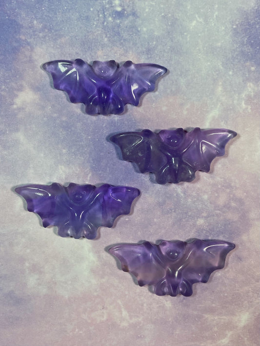 Purple Fluorite Bat