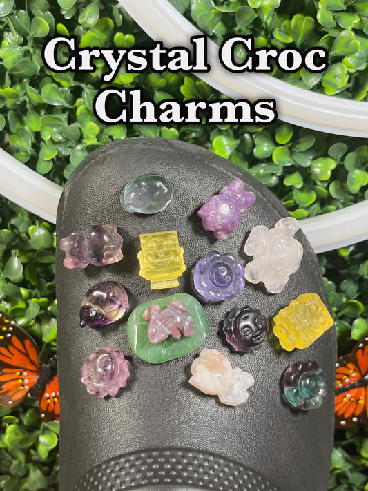 Crystal Croc Charms