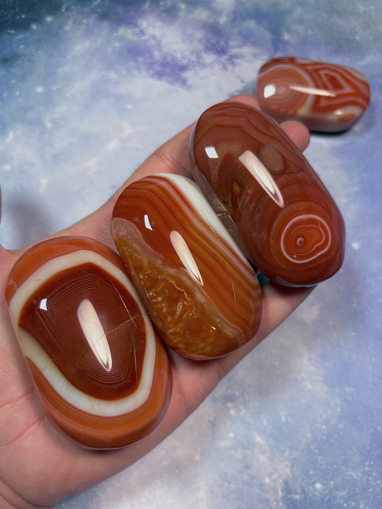 Carnelian Palmstone