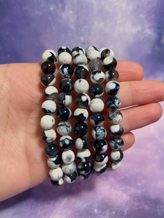 Orca Agate Bracelet