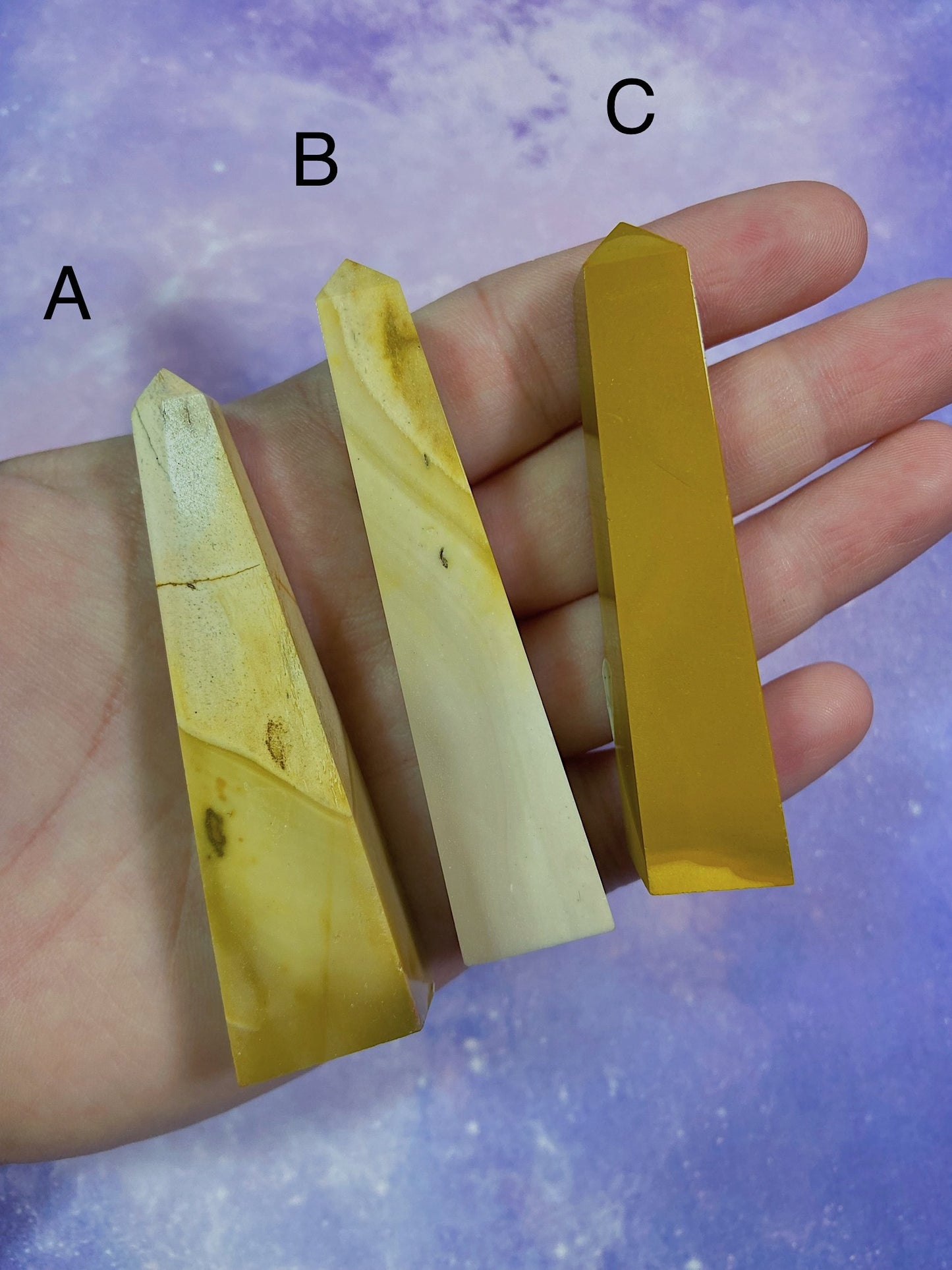 Small Mookaite Obelisk tower