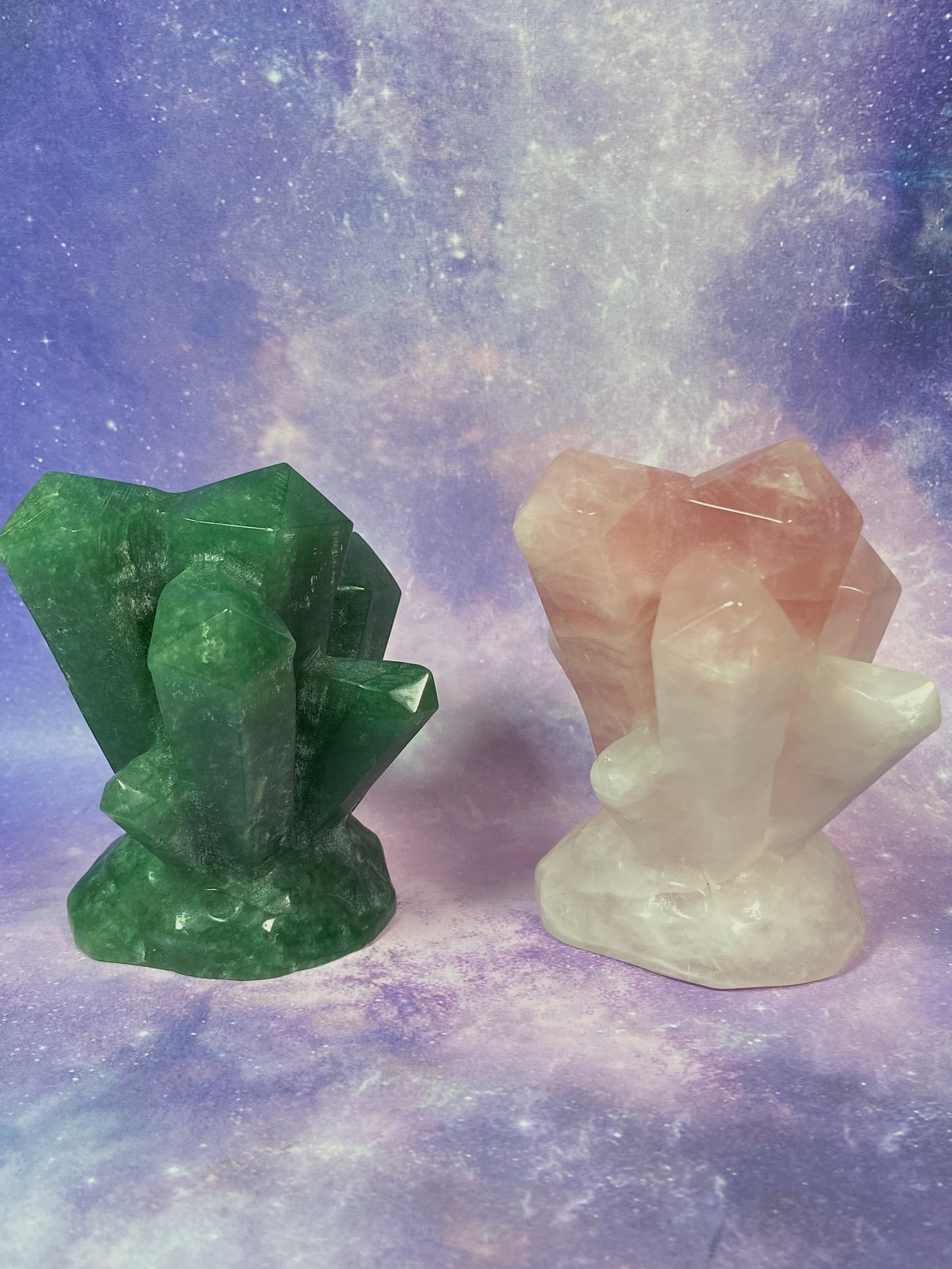 Crystal Cluster Carving