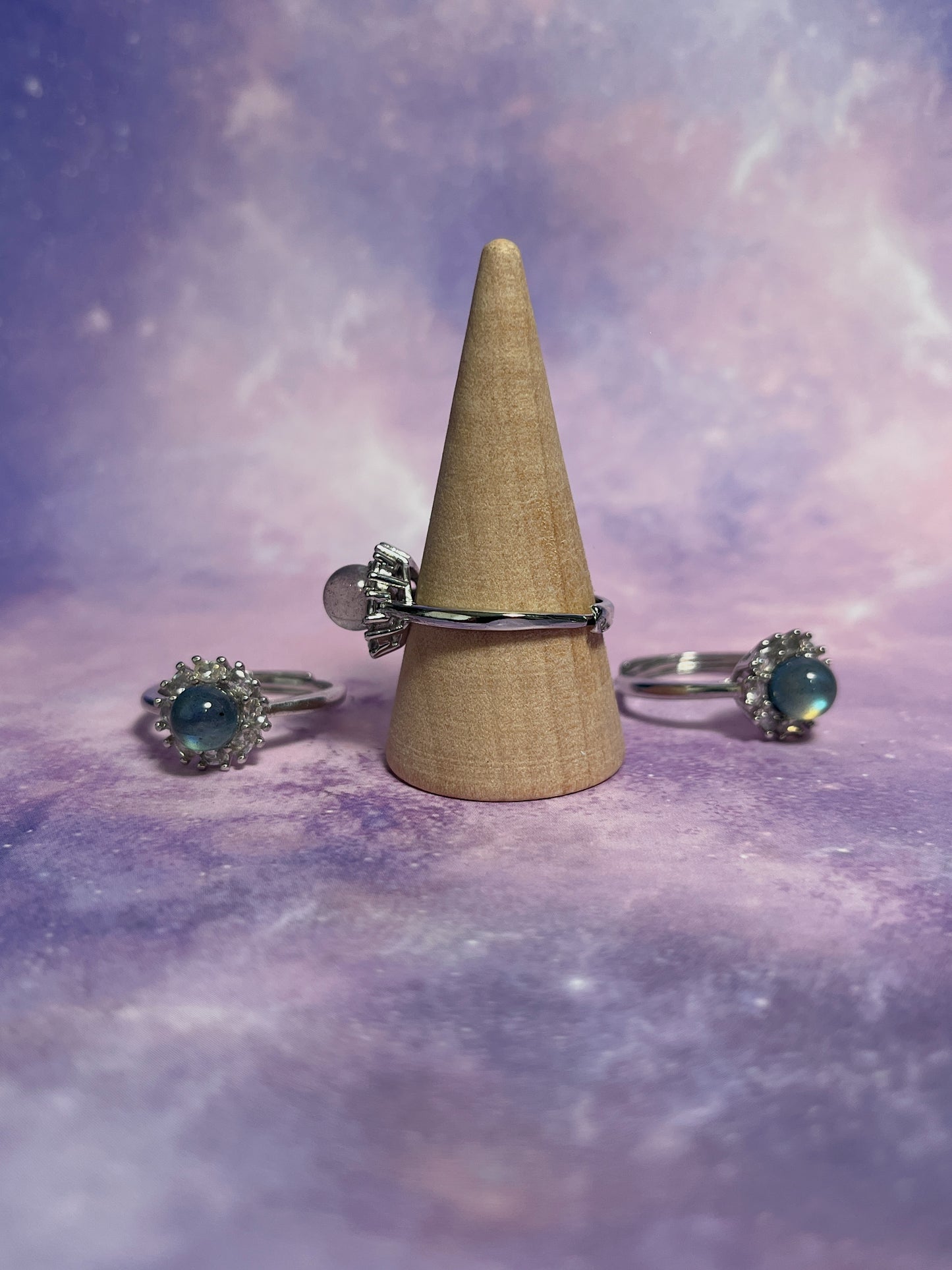 Labradorite Round Ring