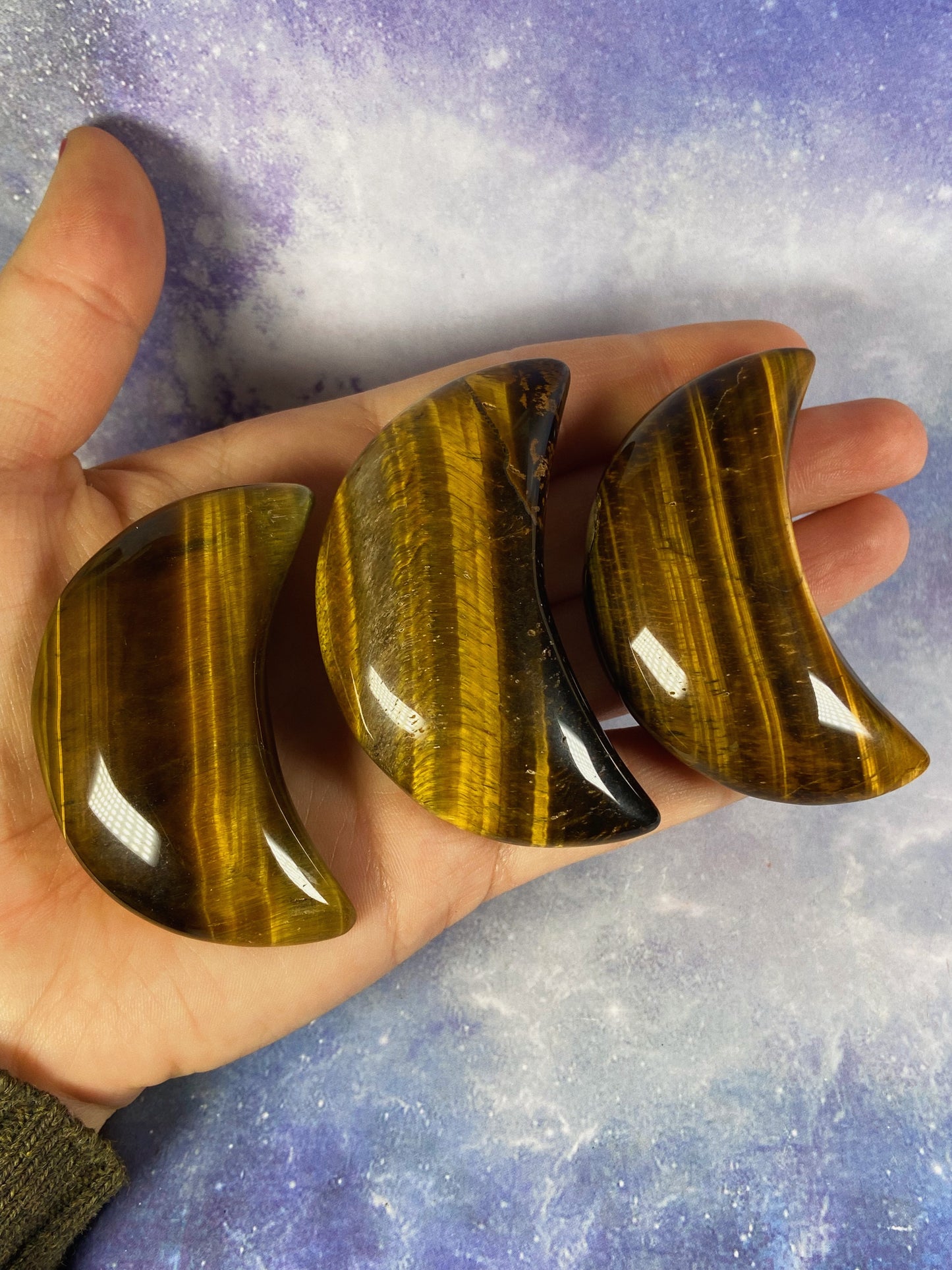 Tiger's Eye Moons