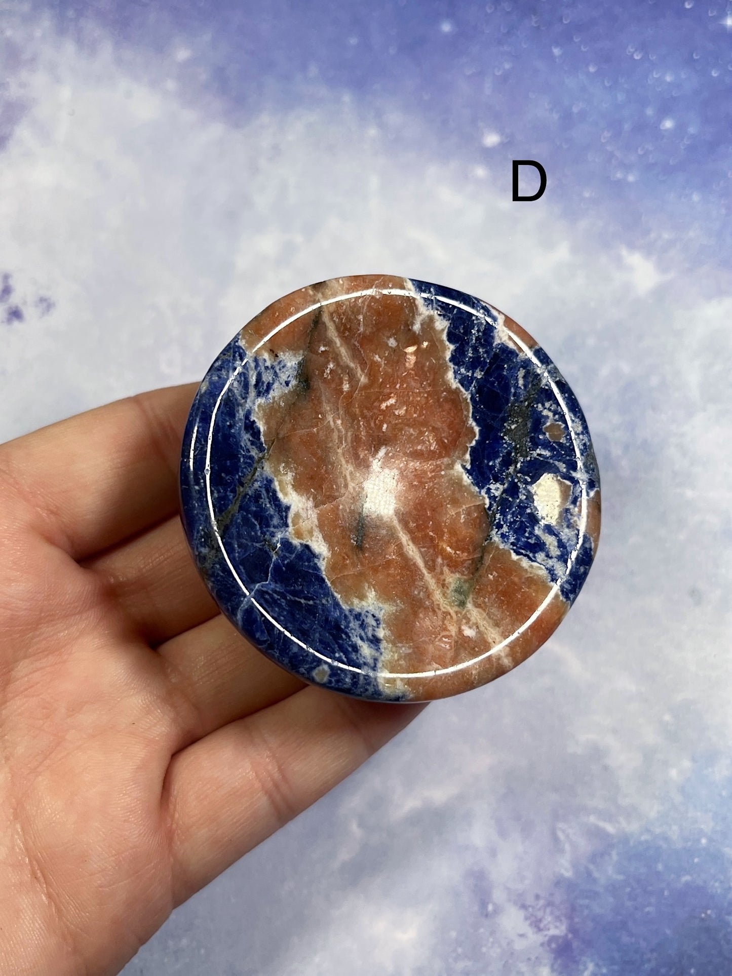 Sunset Sodalite Dish