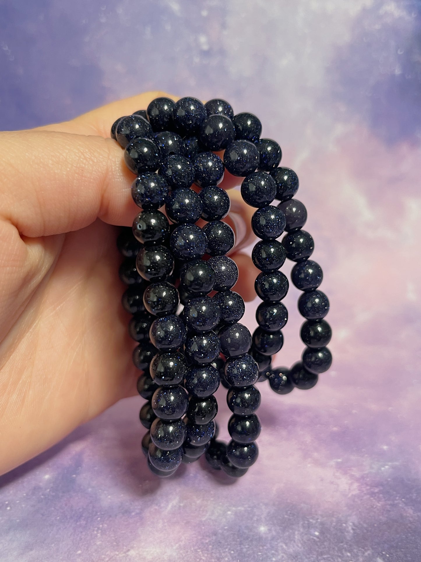 Blue Sandstone Bracelet