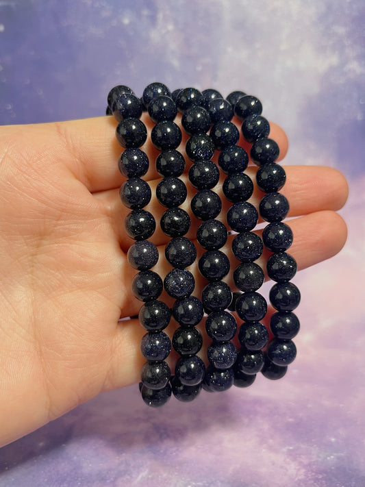 Blue Sandstone Bracelet