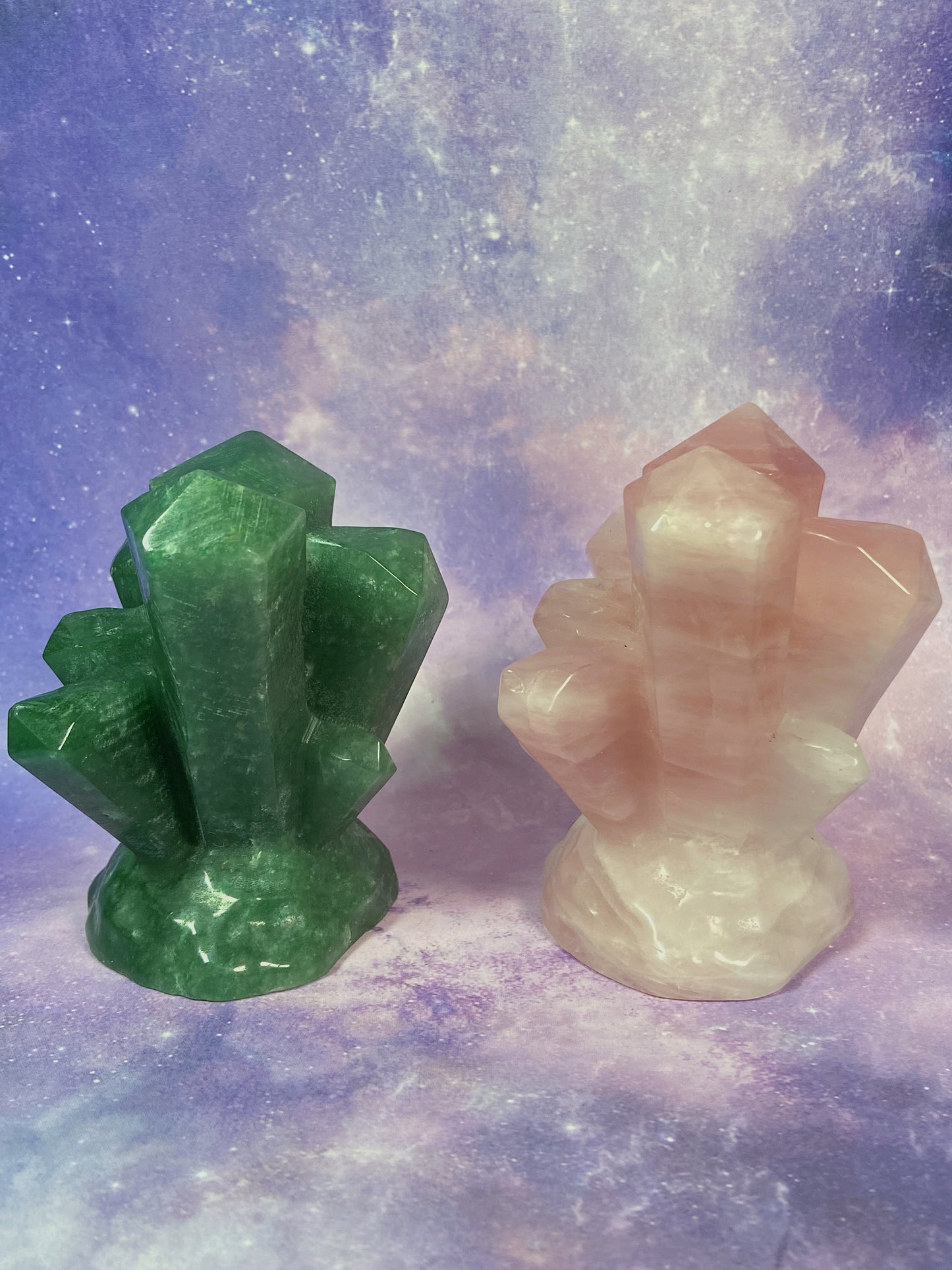 Crystal Cluster Carving