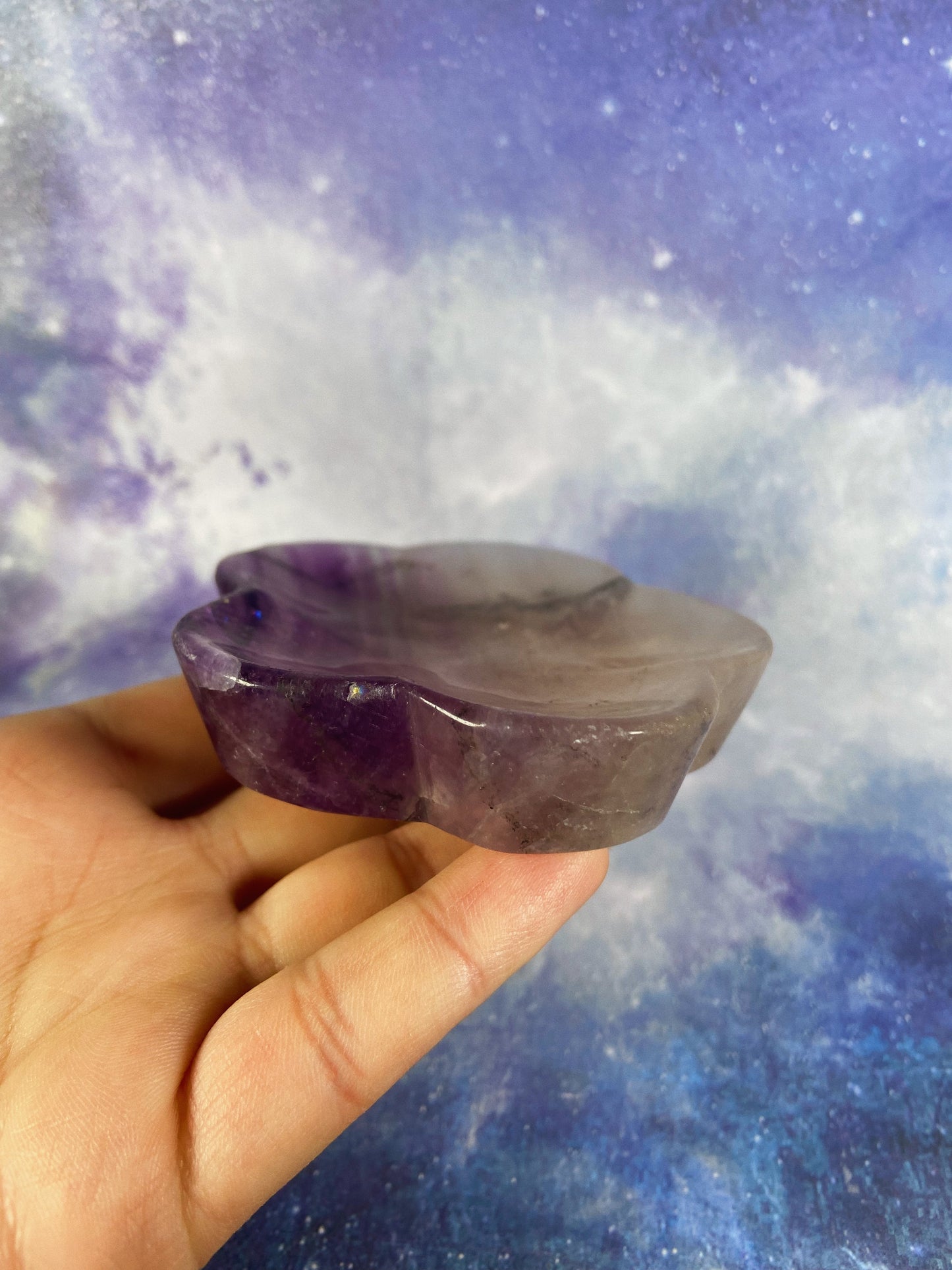 Fluorite Flower Dish