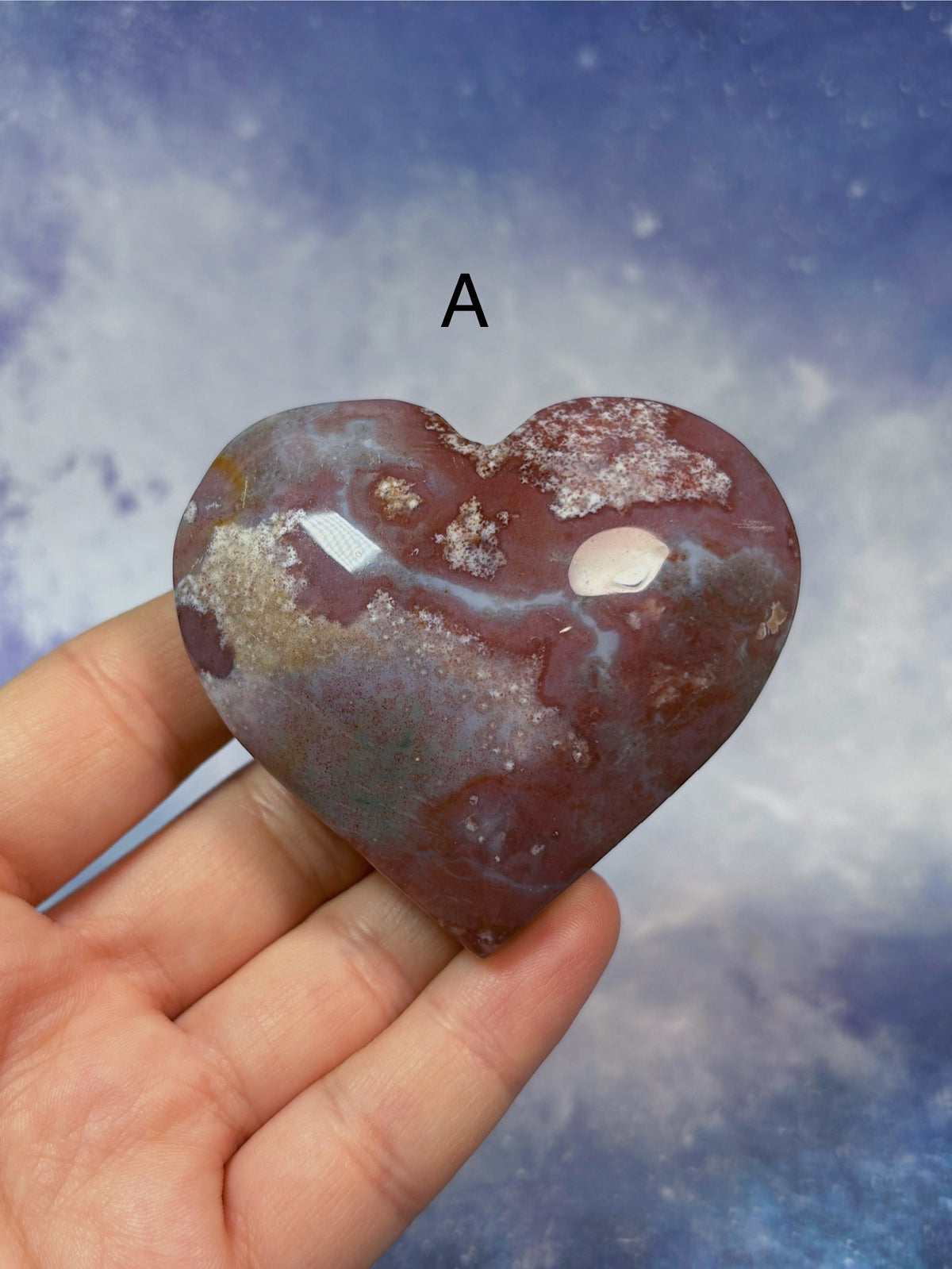 Ocean Jasper Heart