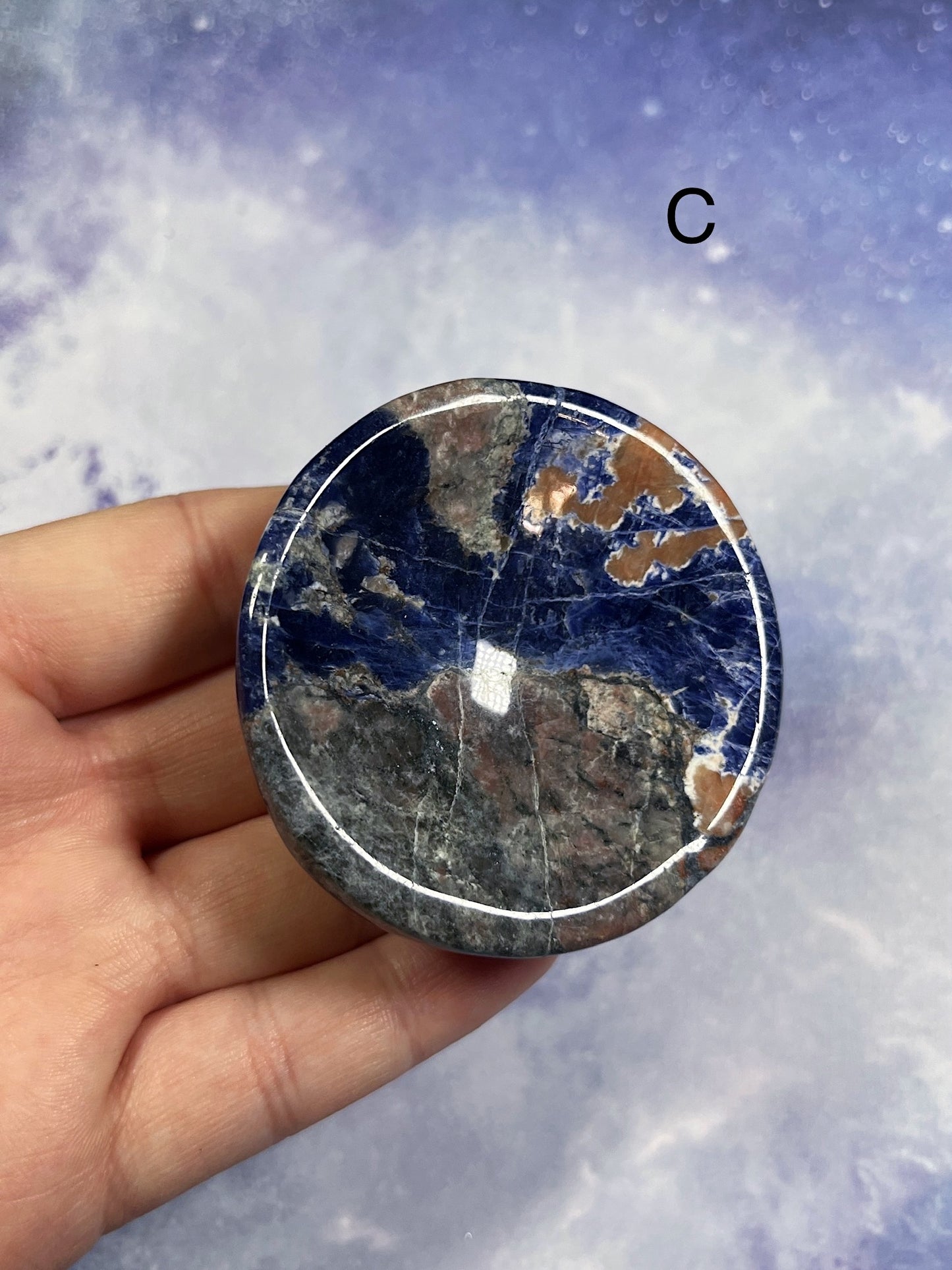 Sunset Sodalite Dish