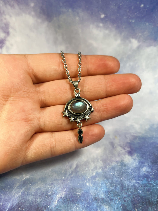 Labradorite Eye Necklace