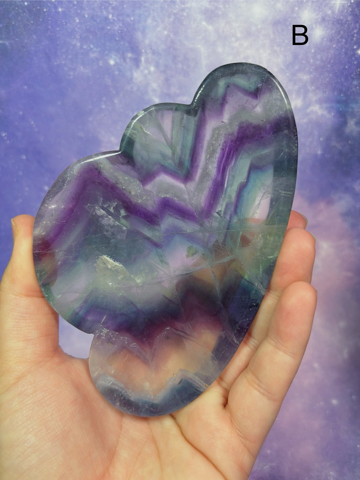 Rainbow Fluorite Cloud Dish