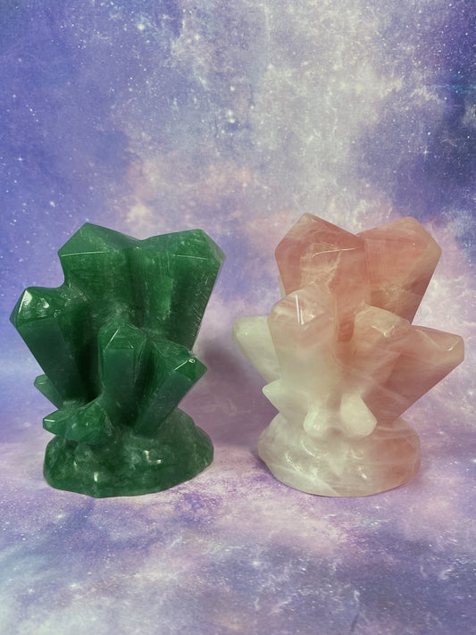 Crystal Cluster Carving