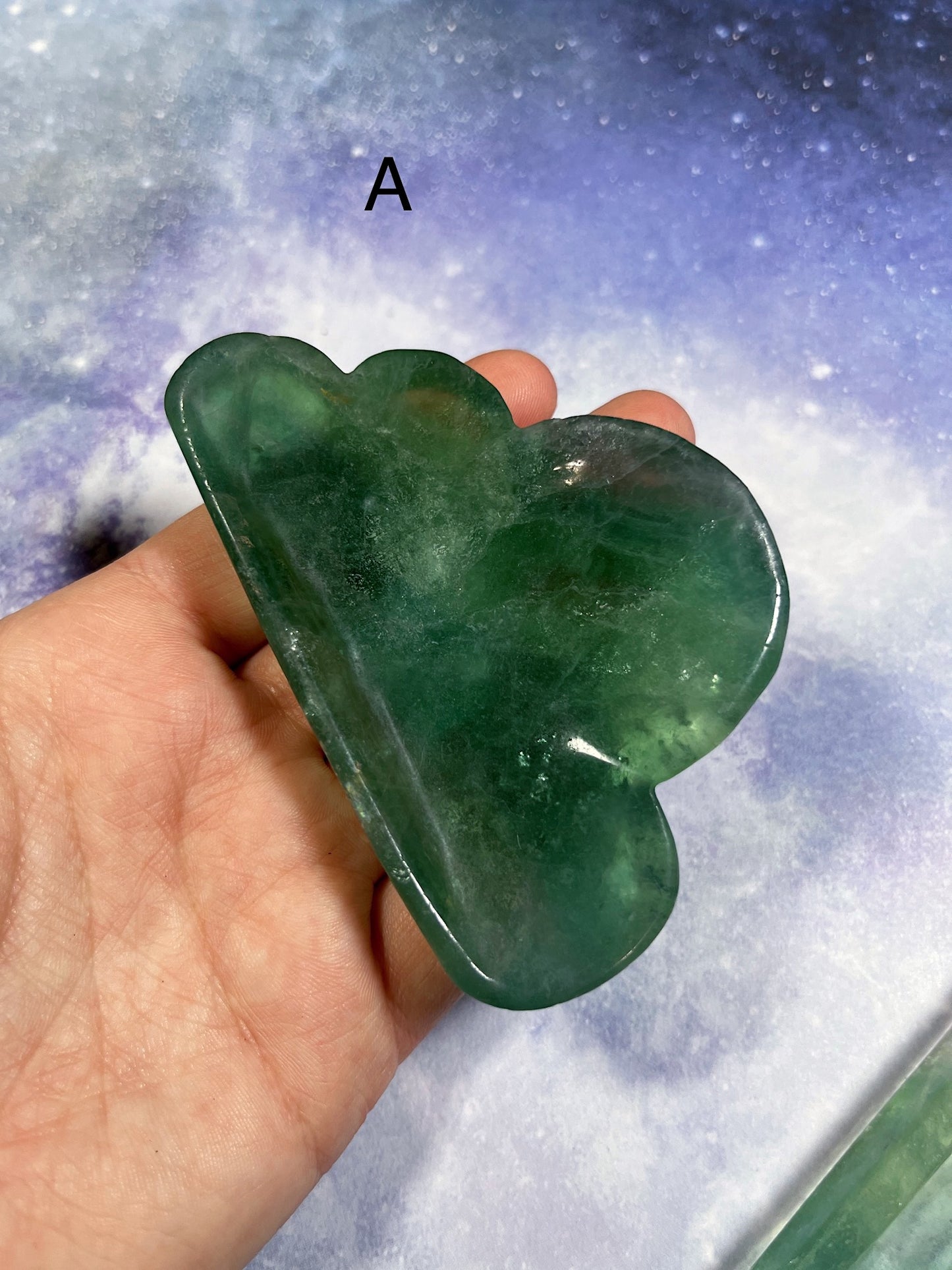 Green Fluorite Cloud Dish