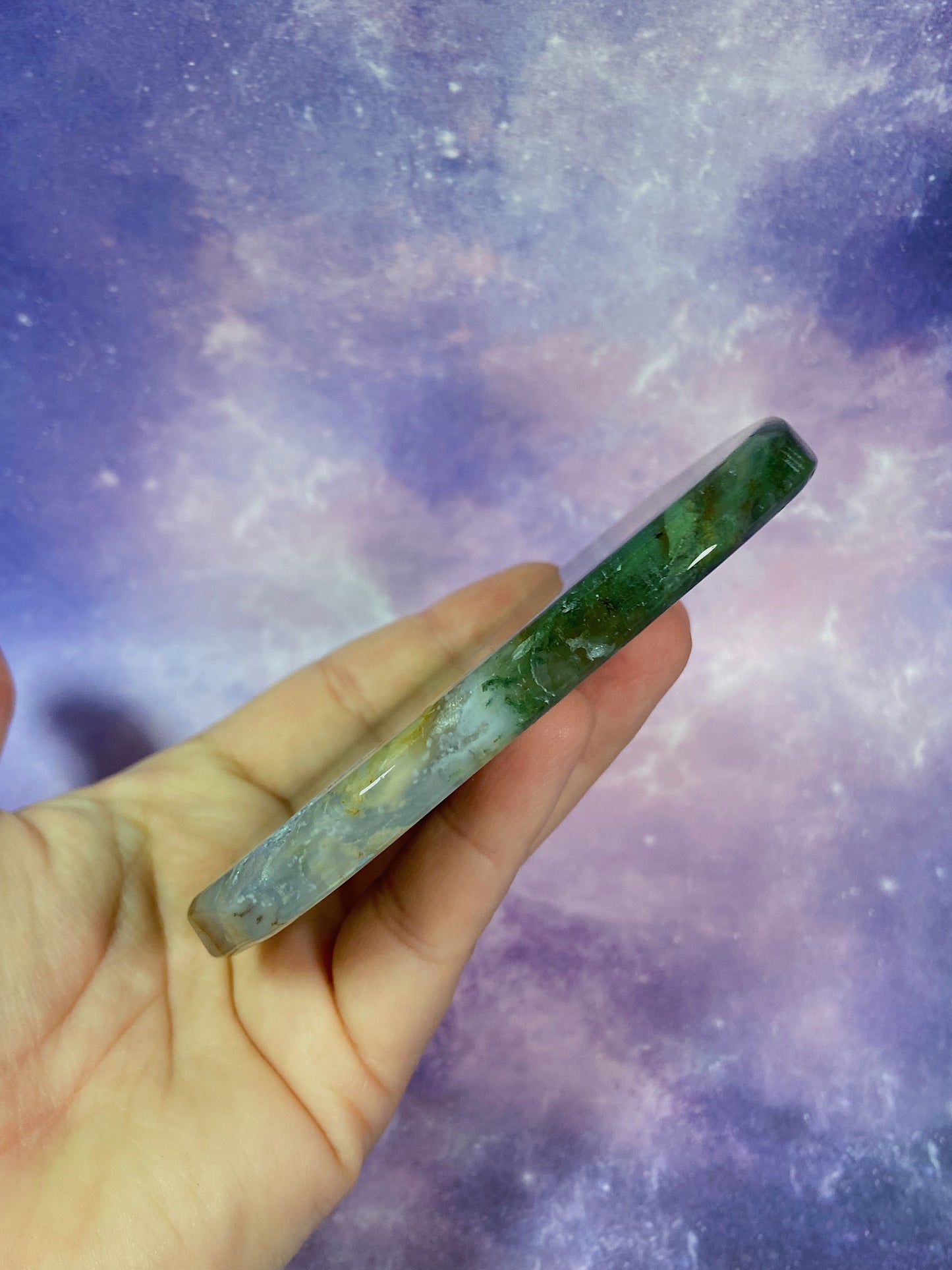 Colorful Moss Agate Slab