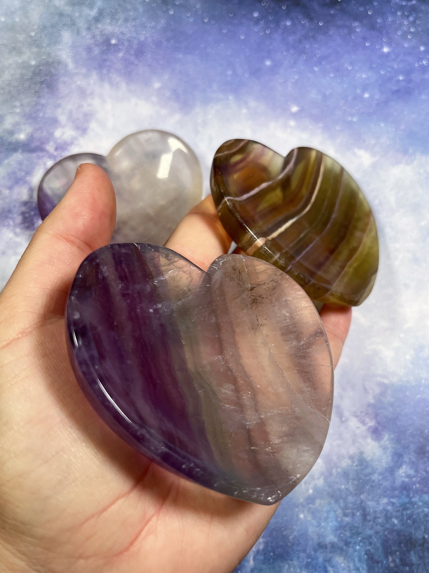 Fluorite Heart Dish