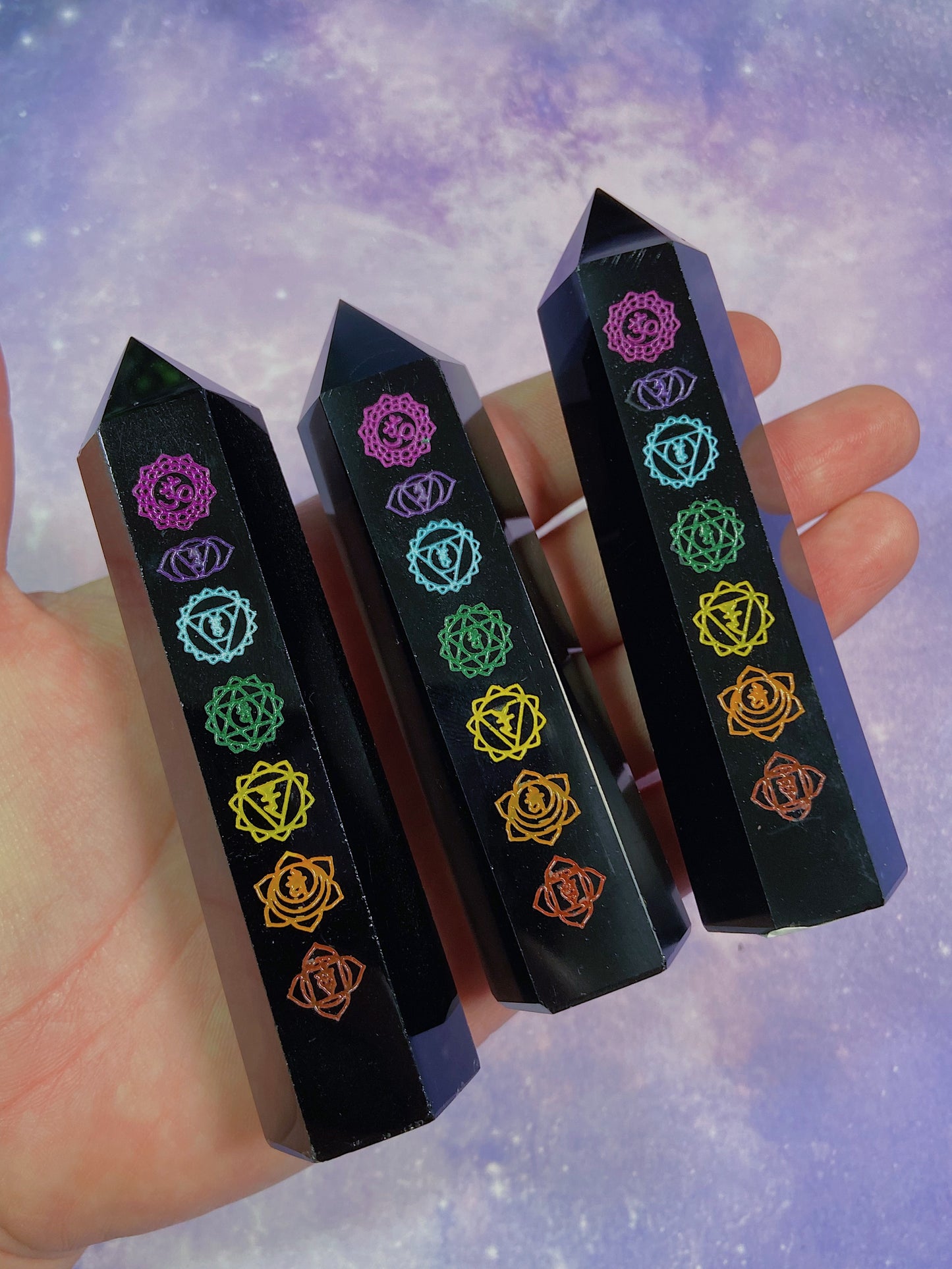 Obsidian Chakra Tower