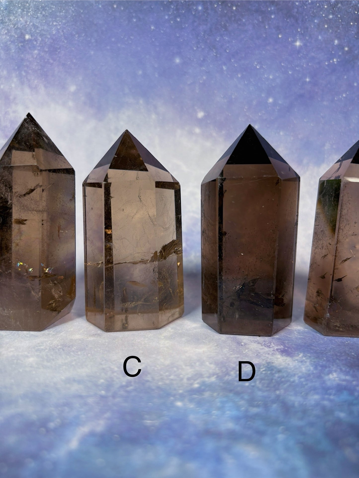 Smokey Quartz Tower
