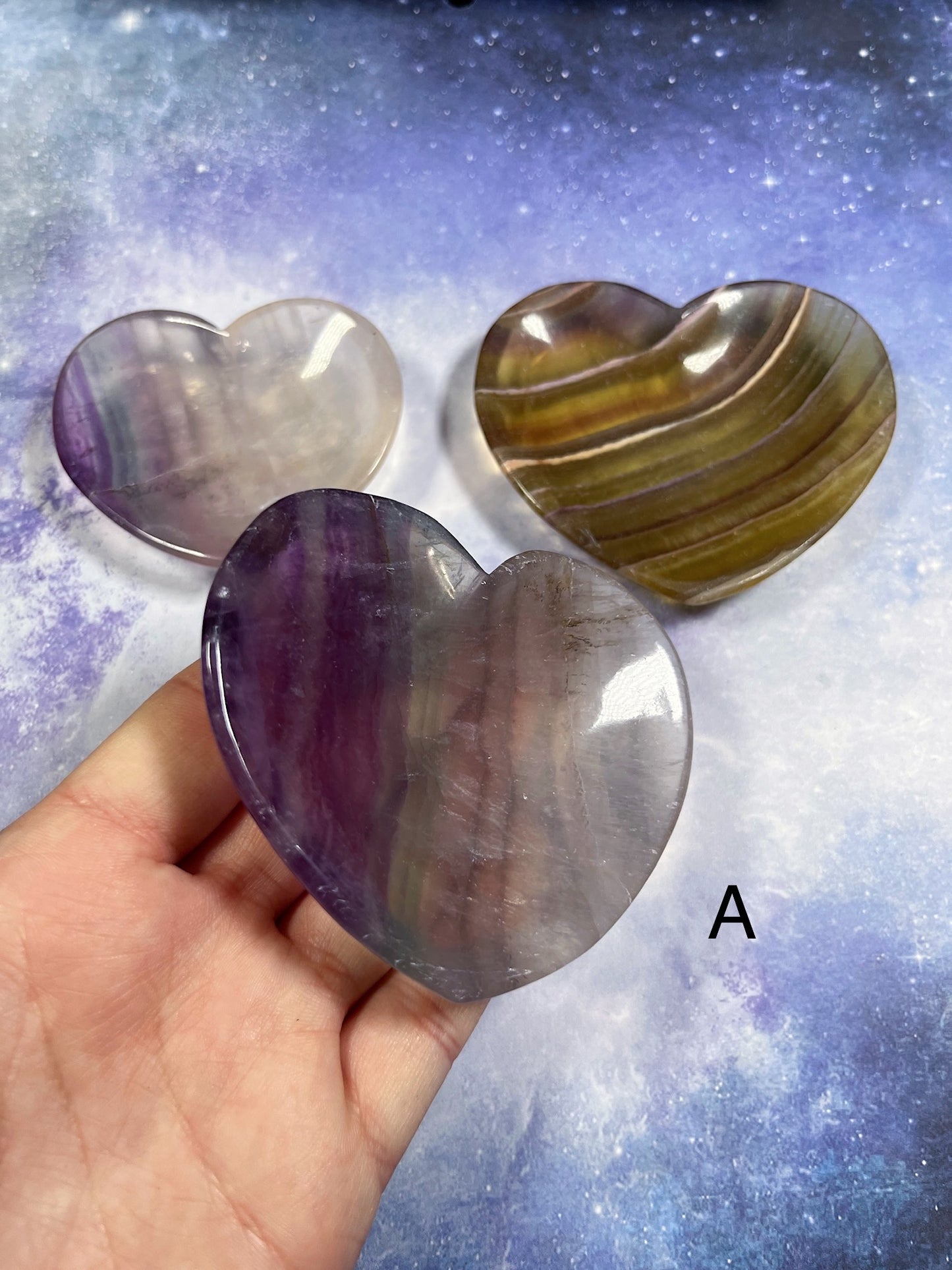 Fluorite Heart Dish