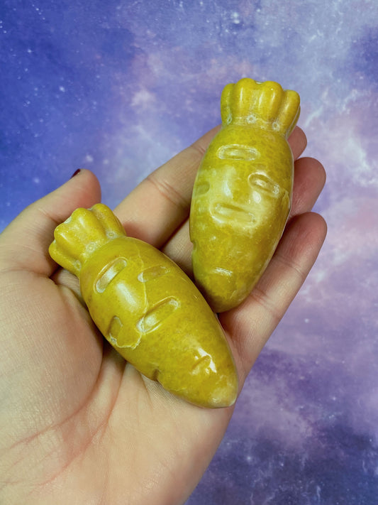 Yellow Aventurine Carrot