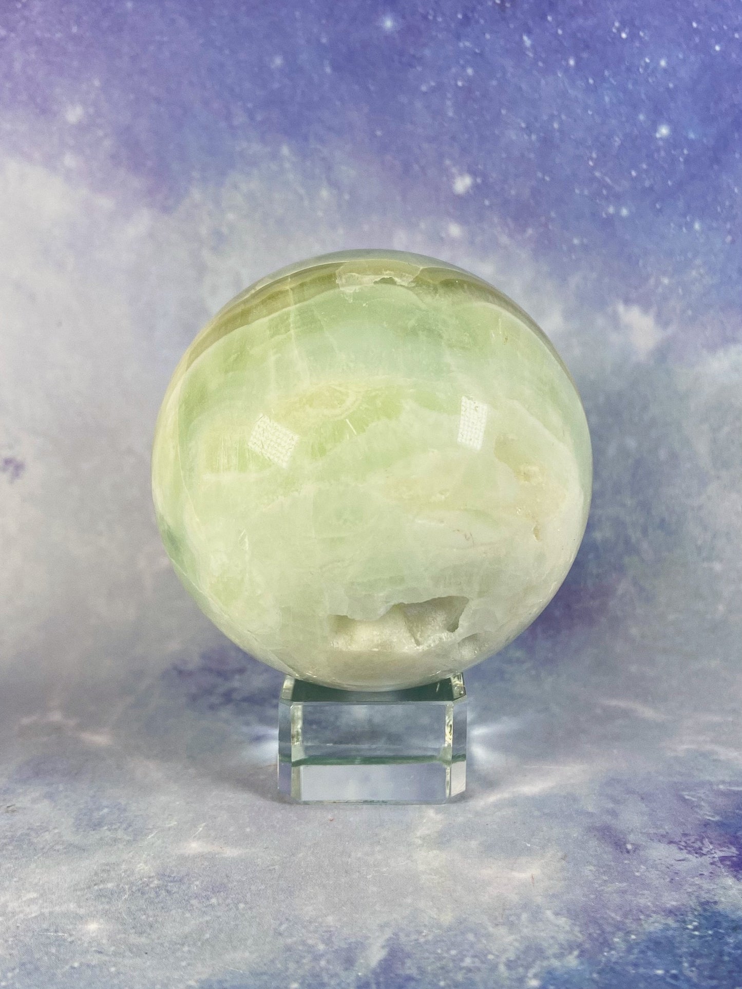 Pistachio Calcite Sphere