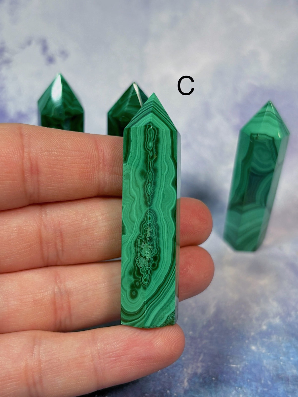 Mini Malachite Tower