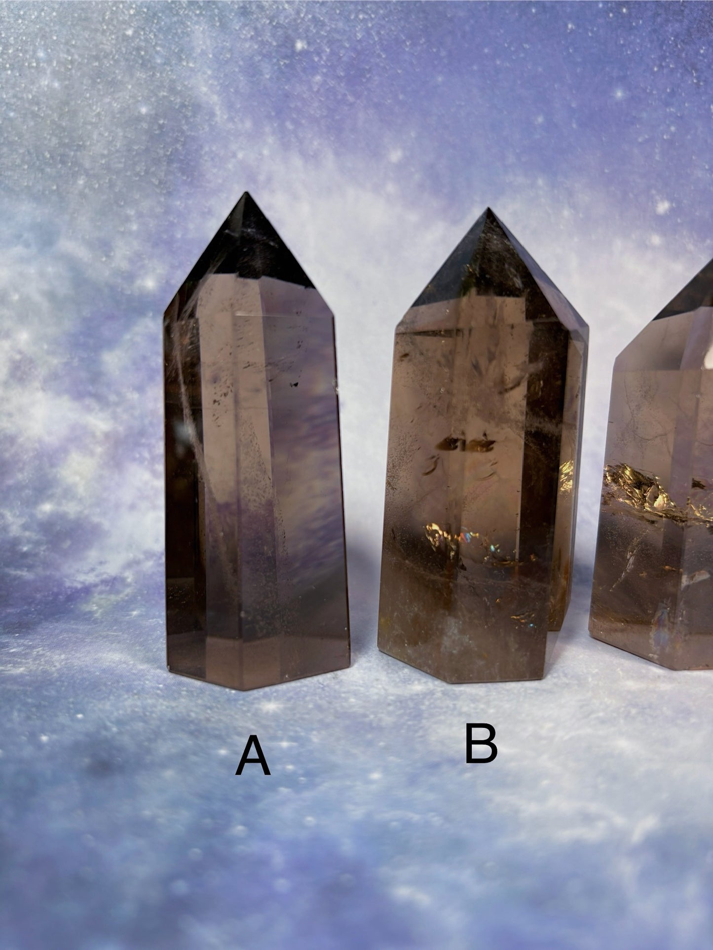 Smokey Quartz Tower