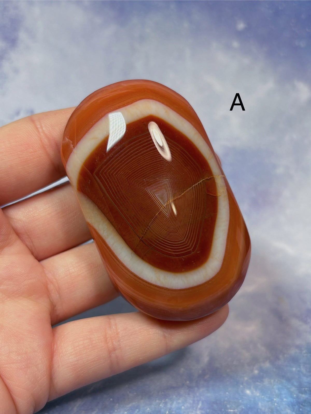 Carnelian Palmstone