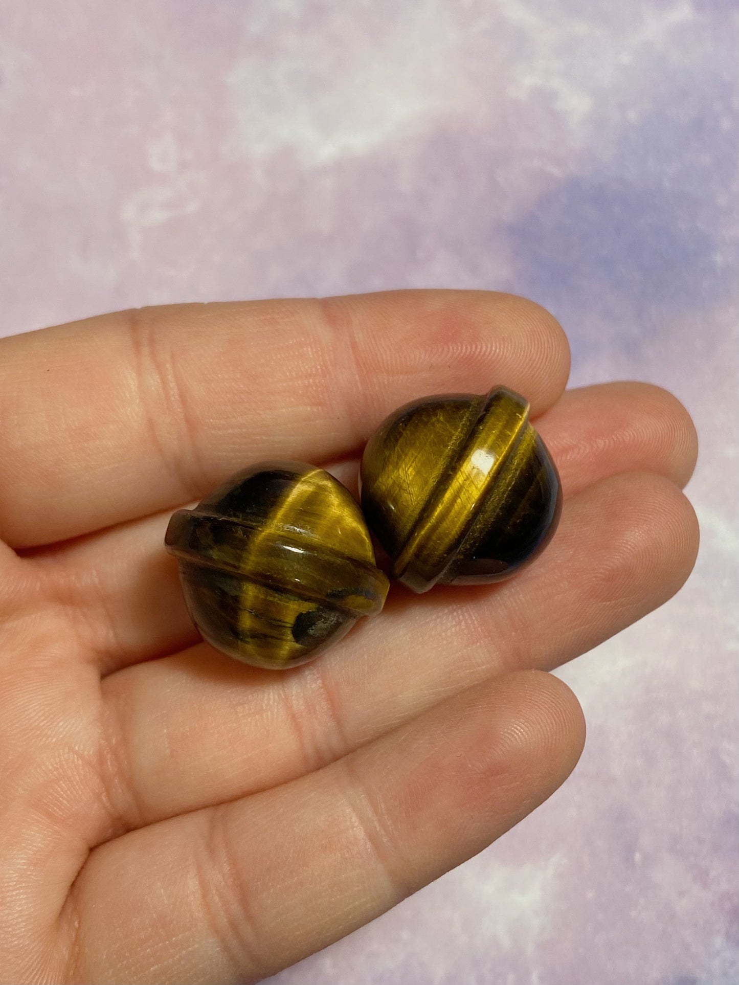 Mini Tiger's Eye Planet