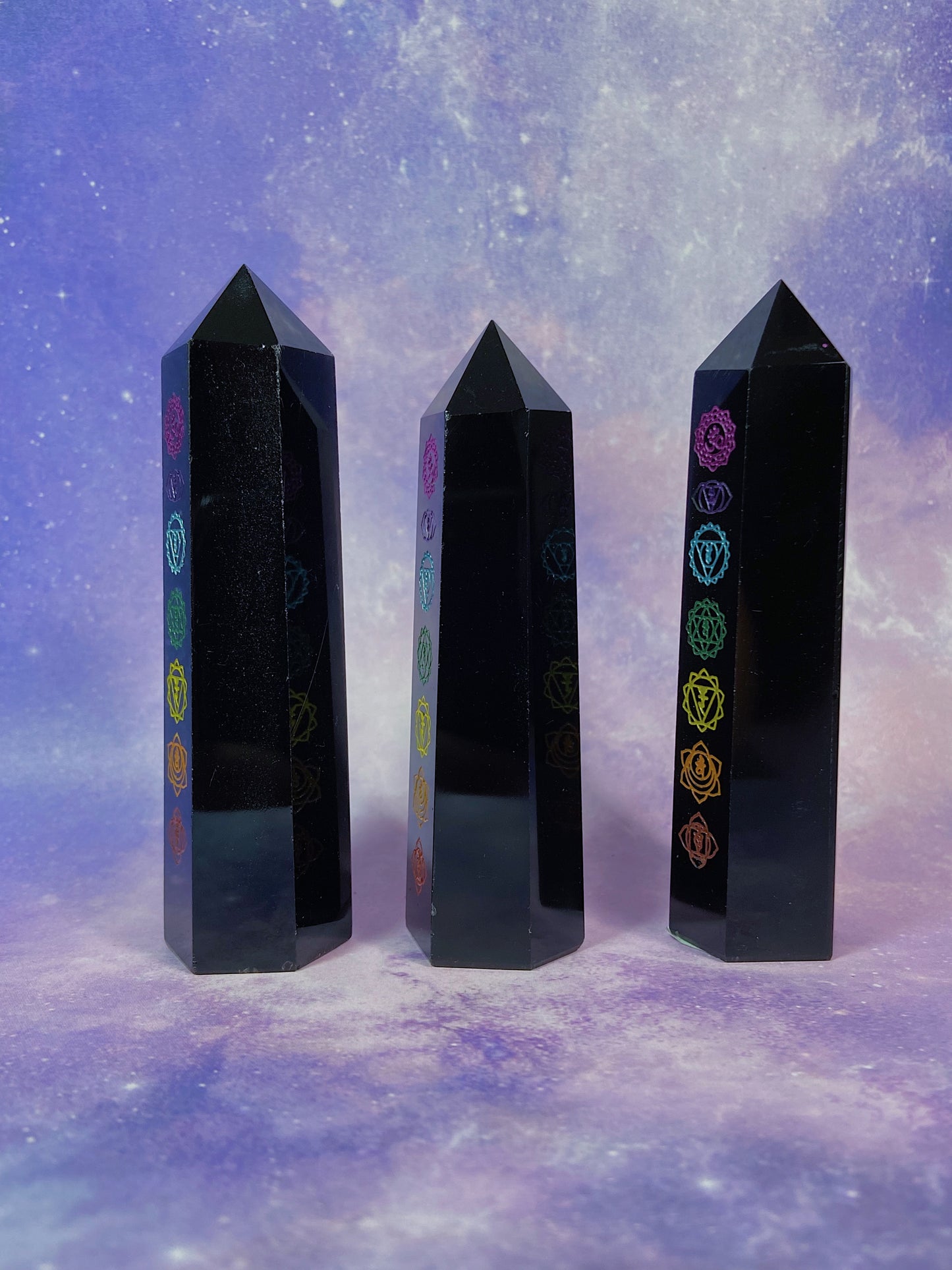 Obsidian Chakra Tower