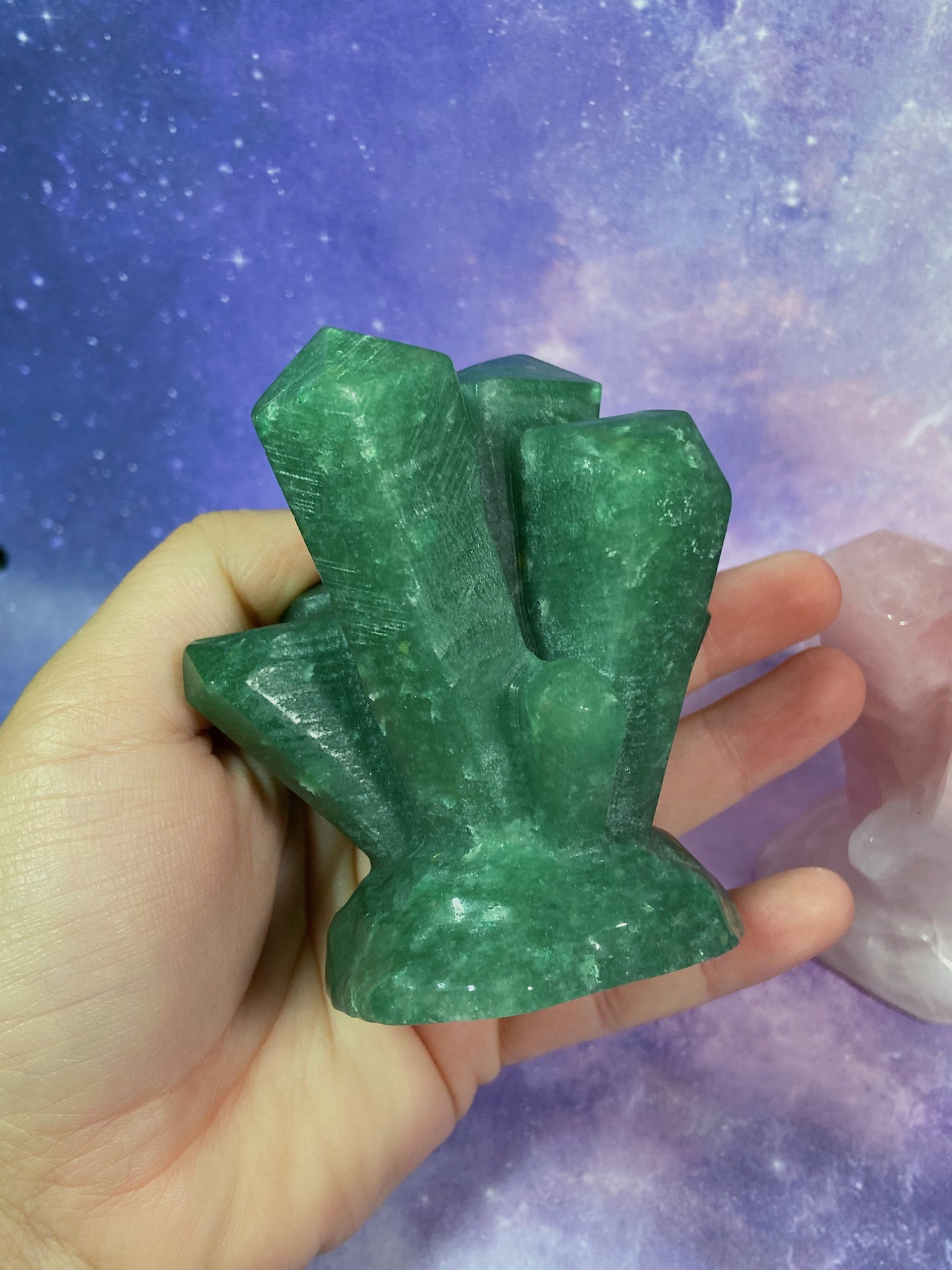 Crystal Cluster Carving