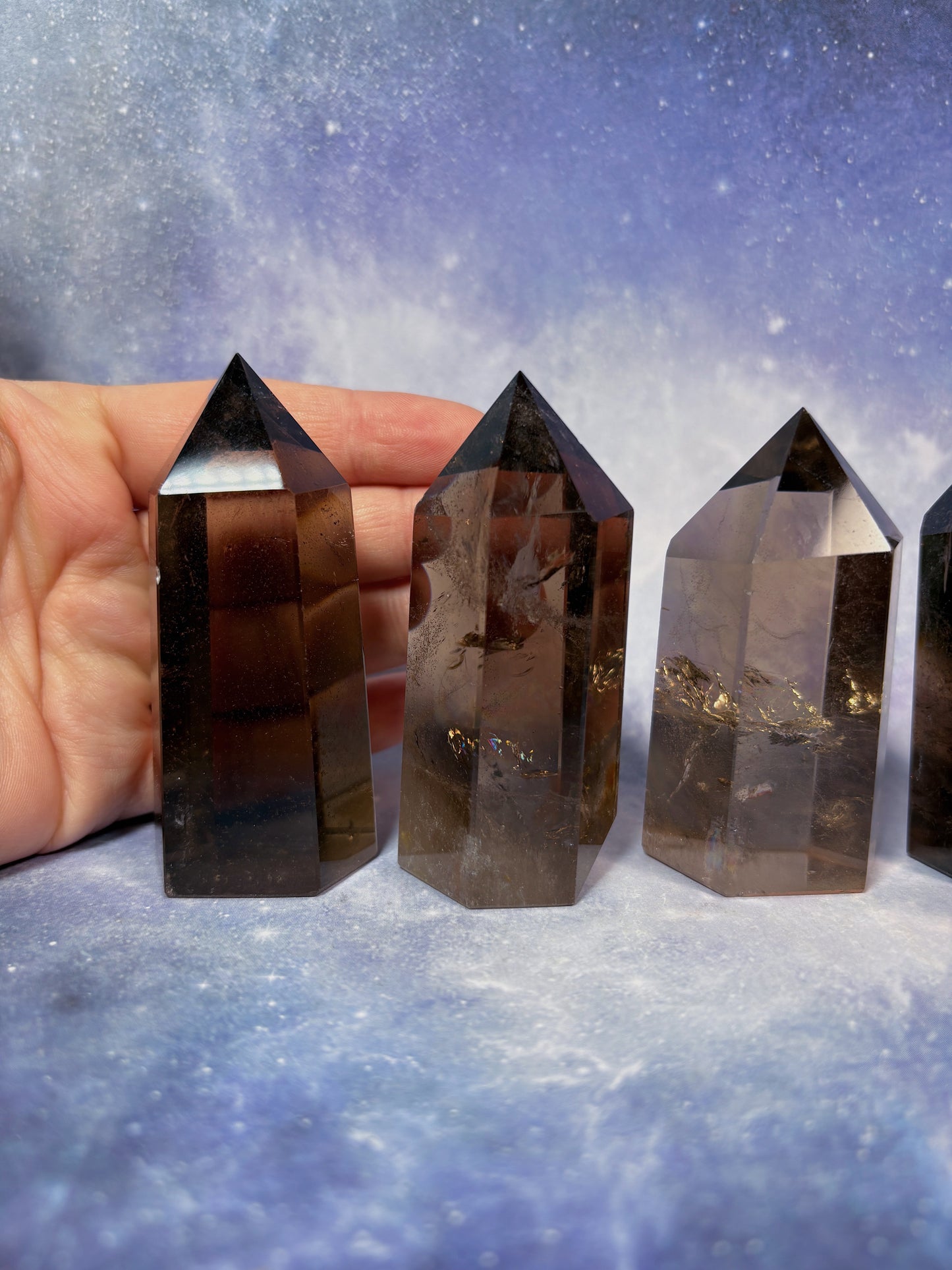 Smokey Quartz Tower