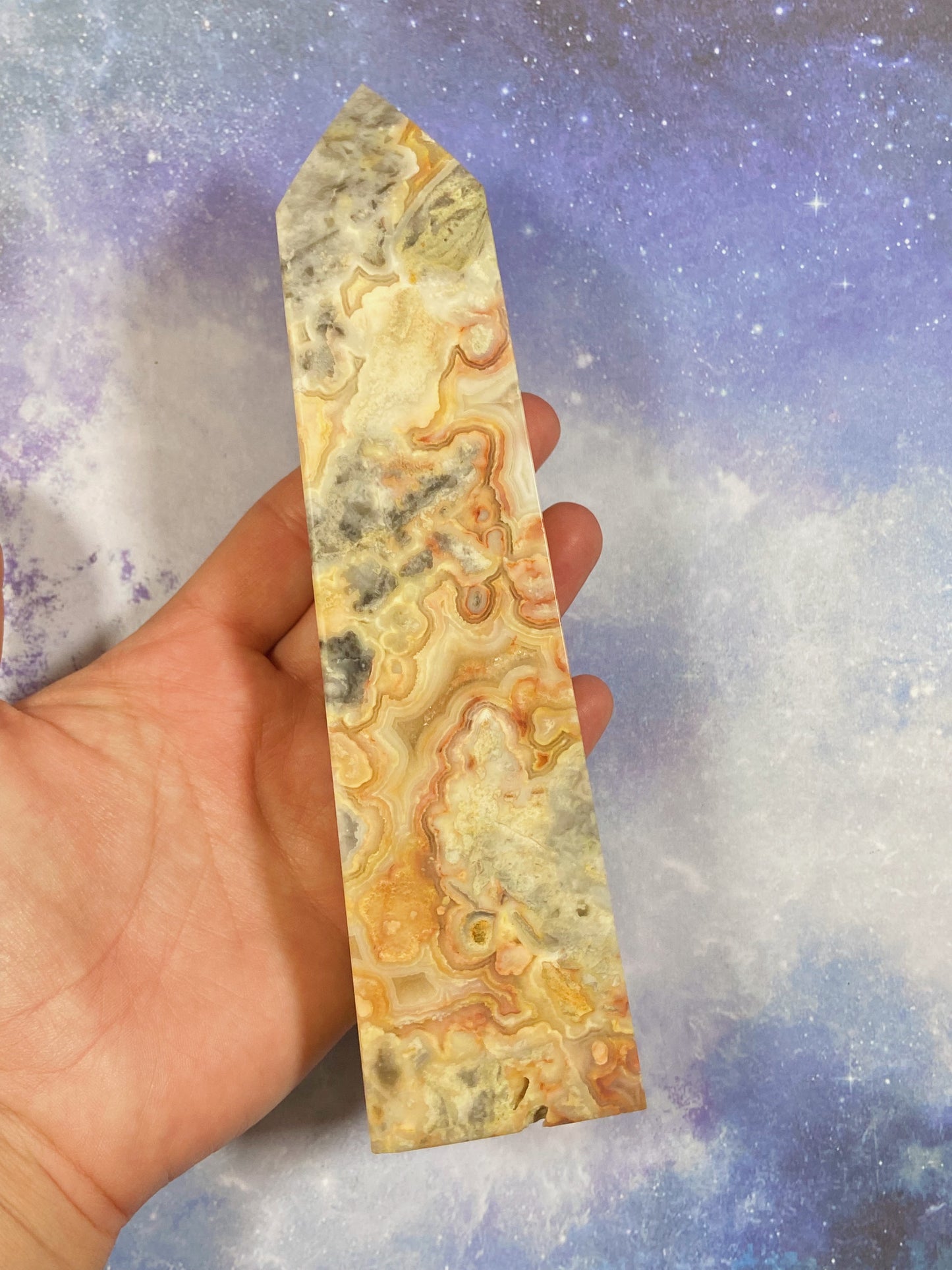 Crazy Lace Agate Tower A