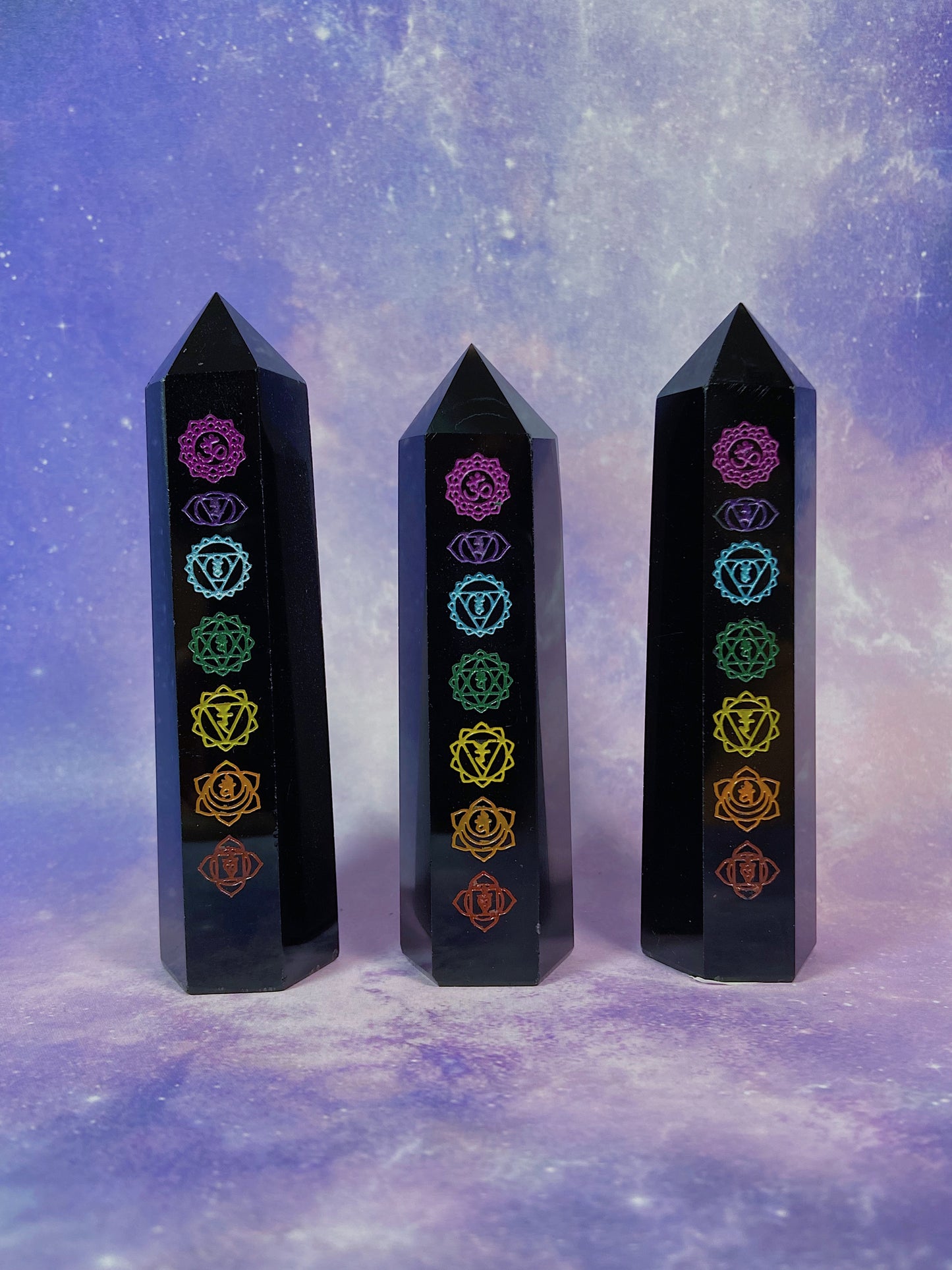 Obsidian Chakra Tower