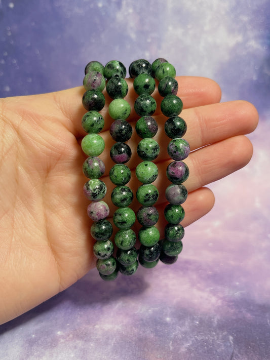 Ruby Zoisite Bracelet