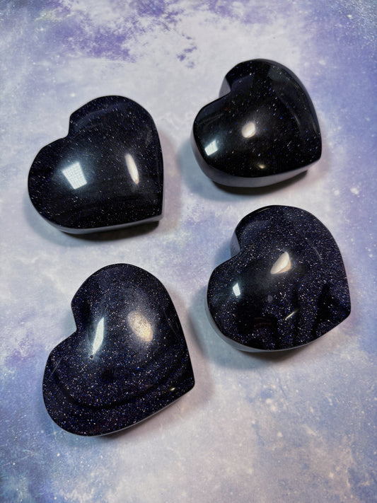 Blue Sandstone Heart