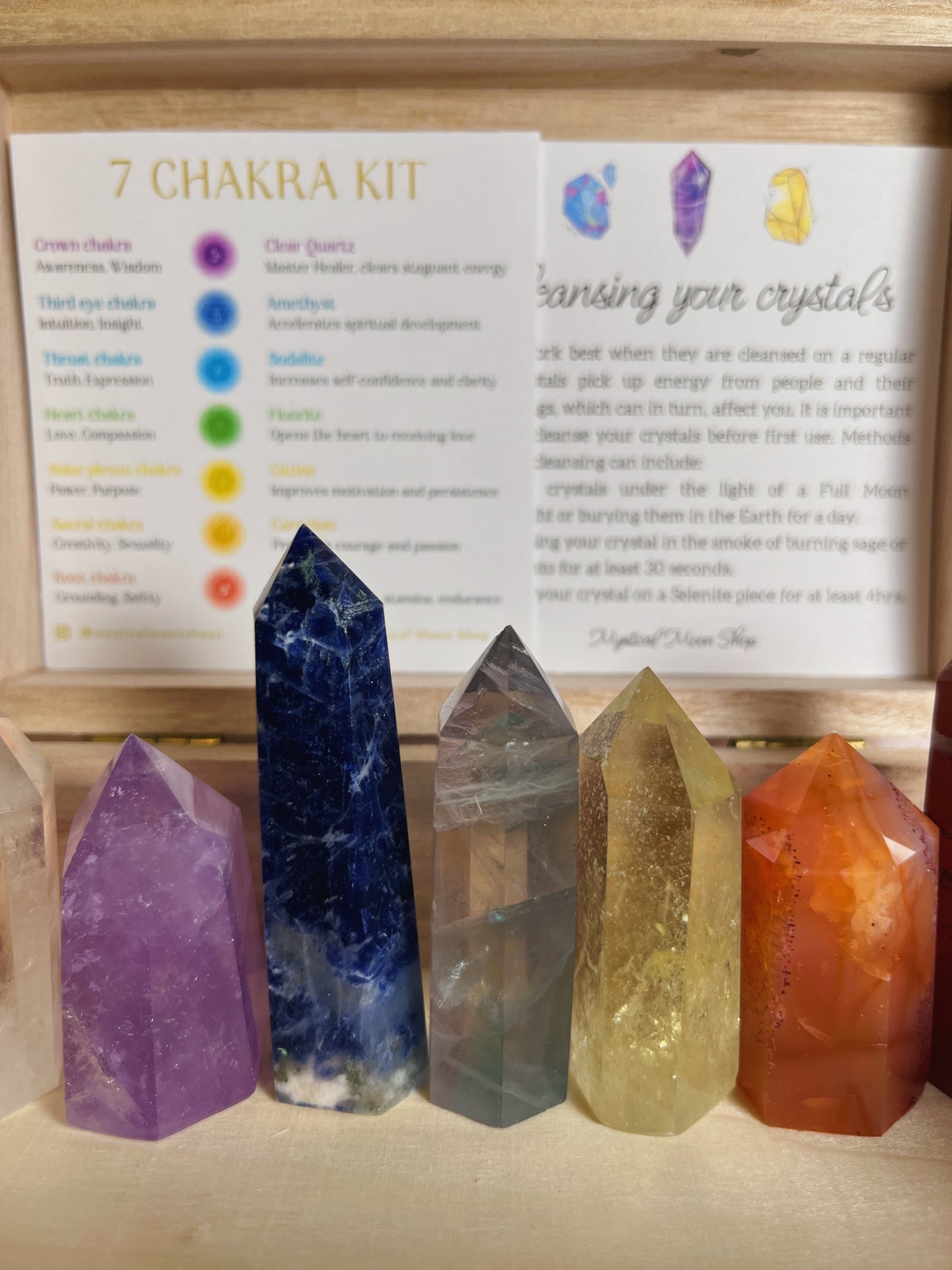 Chakra Tower Healing Set